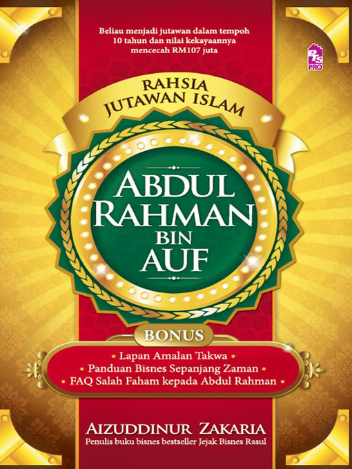 Title details for Rahsia Jutawan Islam: Abdul Rahman Bin Auf by Aizuddinur Hj Zakaria - Wait list